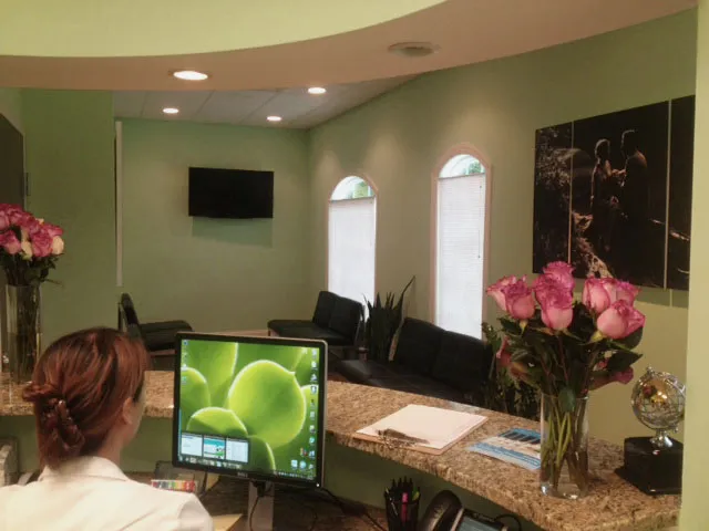 Front desk staff at {PRACTICE_NAME}