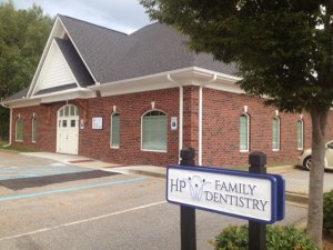 HP Family Dentistry outside office building